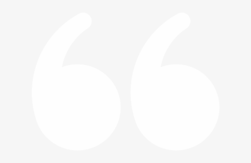 Quotation Marks - Transparent White Quotation Mark Transparent PNG