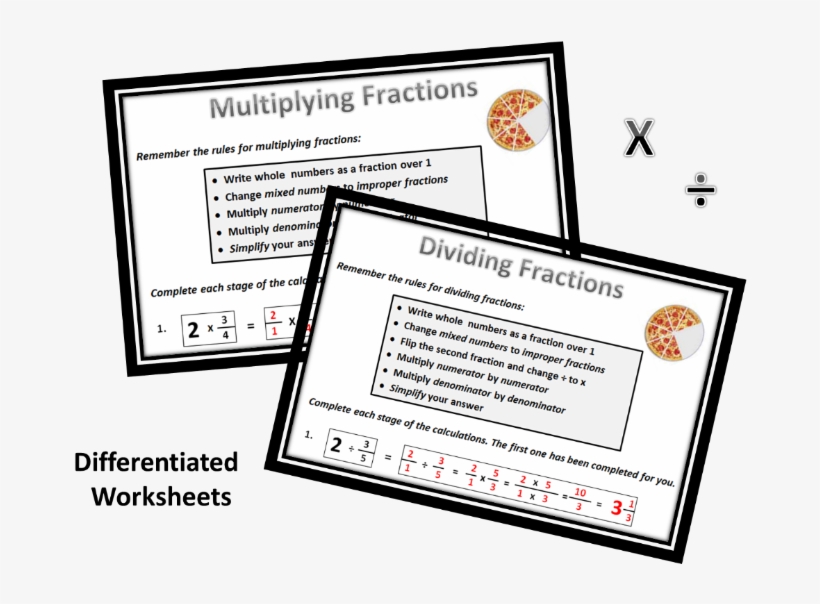Multiplying & Dividing Worksheets - Multiplication, transparent png download