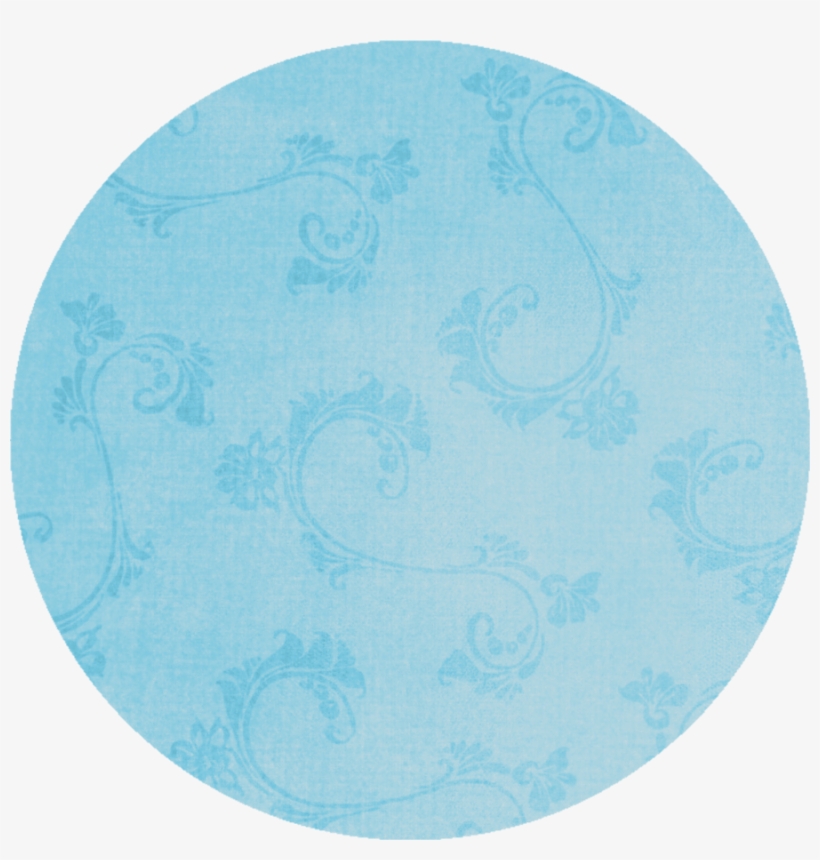 Blue Circle Label - Label Baby Blue Png, transparent png download