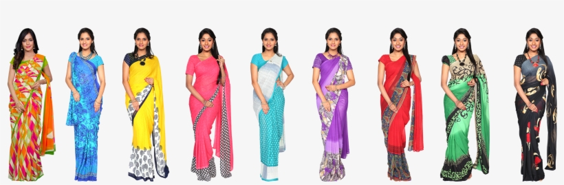 Vector Transparent Stock Punnagai Collections - Georgette, transparent png download