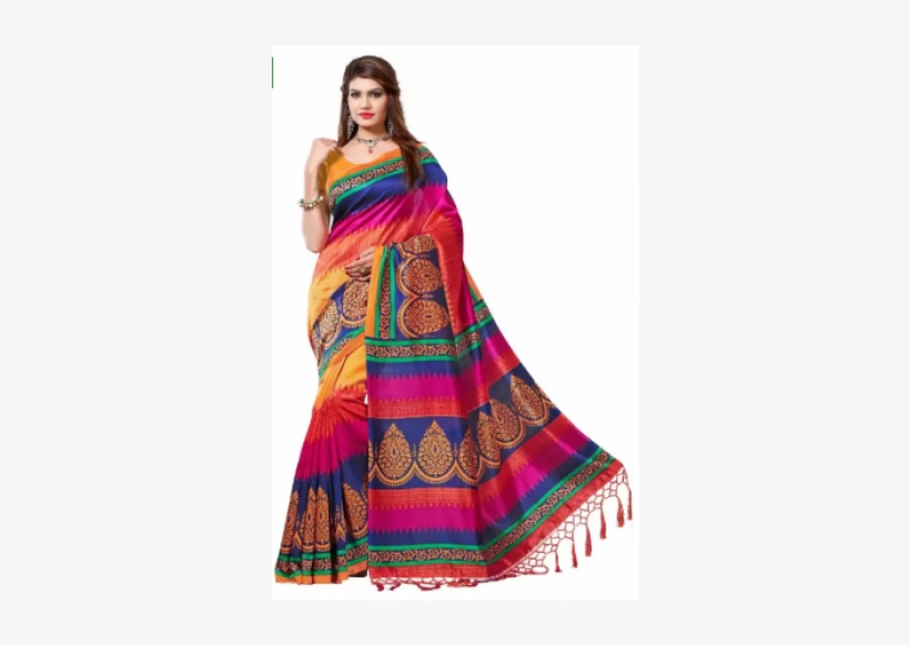 Silk Saree, transparent png download