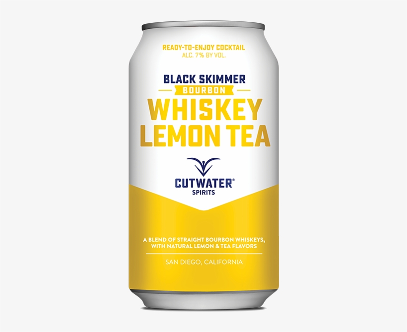 Cutwater Black Skimmer Whiskey Lemon Tea - Cutwater Spirits Rum & Ginger, transparent png download