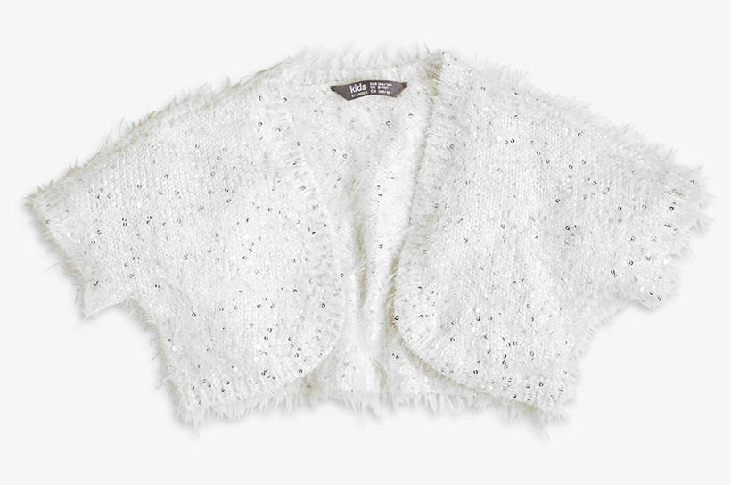 Bolero With Sequins White - Darkness, transparent png download