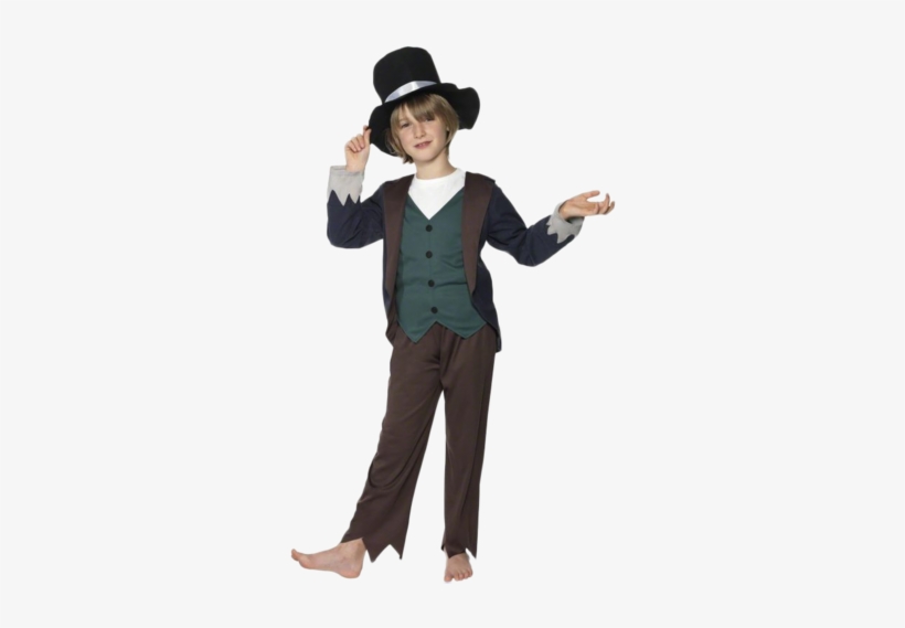 Victorian Era Kids Fancy Dress Edwardian Book Day - Victorian Poor Boy Costume, transparent png download