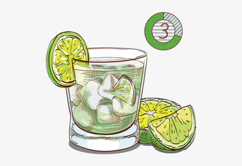 Espirito Xvi Cachaca Brazil National Cocktail Lime - Caipirinha Clipart, transparent png download