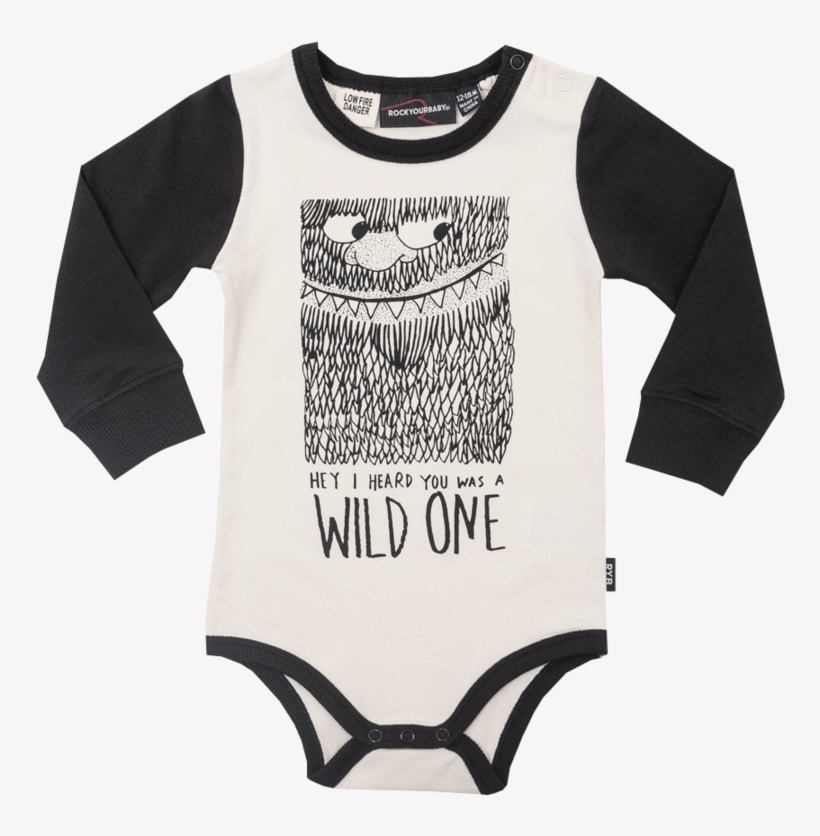 Rock Your Baby Wild One Onesie - Bodysuit, transparent png download