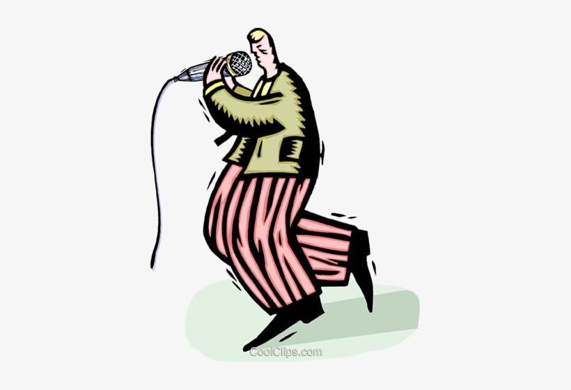 Singer Royalty Free Vector Clip Art Illustration, transparent png download