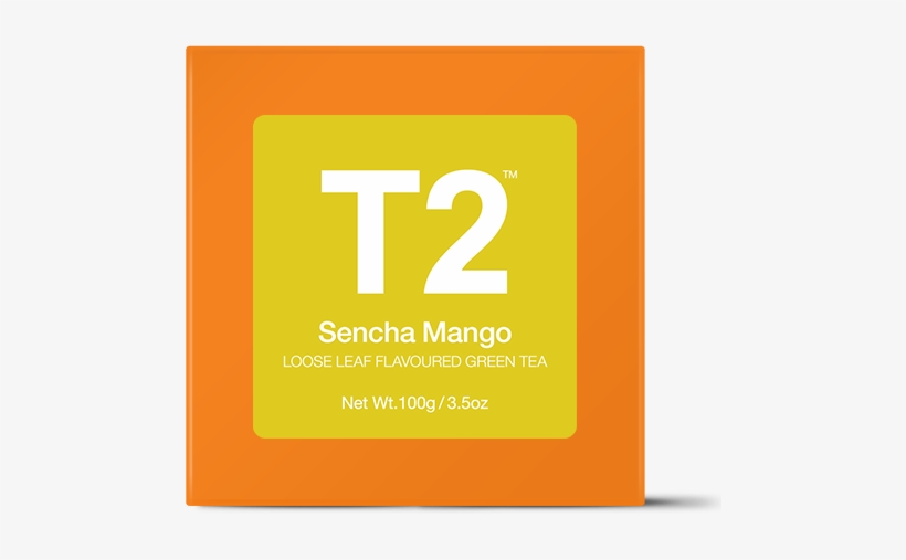 Sencha Mango Loose Leaf Gift Cube - T2 French Earl Grey Loose Tea, 100g, transparent png download
