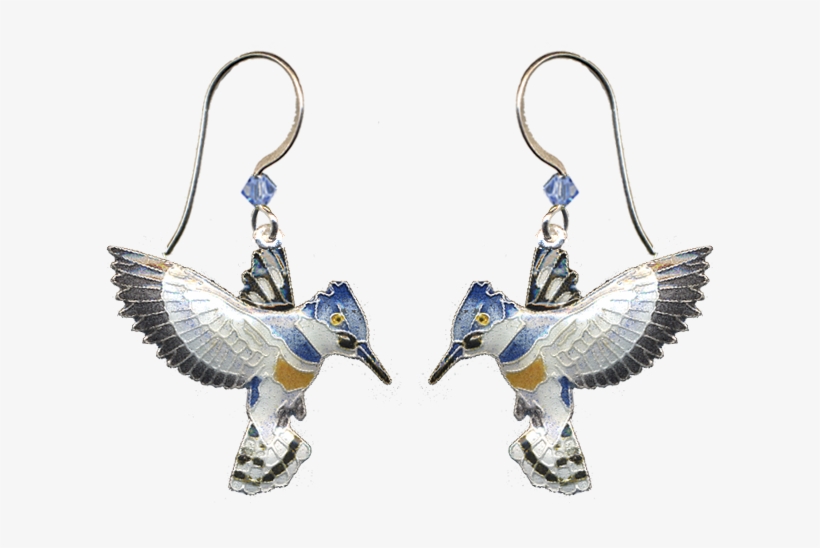 Kingfisher Earrings, transparent png download