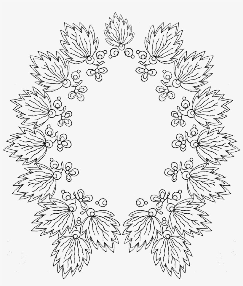 Digital Border Downloads ,png - Line Art, transparent png download