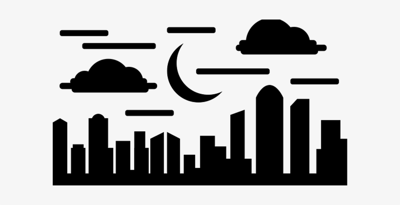 Building, City, Night, Skyscraper - Building, transparent png download