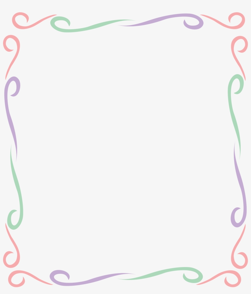 This Free Icons Png Design Of Colourful Divider 1 Frame, transparent png download