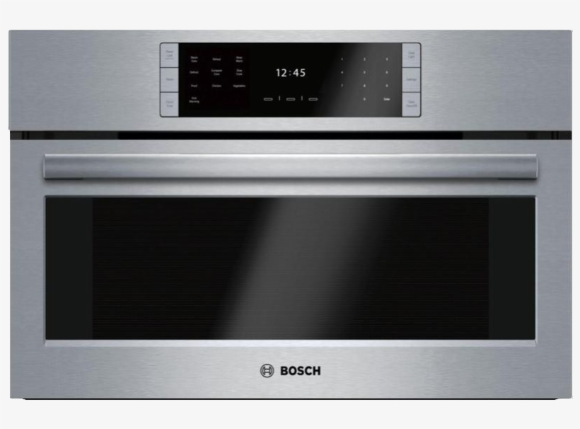 800 Series 30" Speed Microwave Oven 800 Series - Bosch Steam Convection Oven Benchmark Series - Stainless, transparent png download