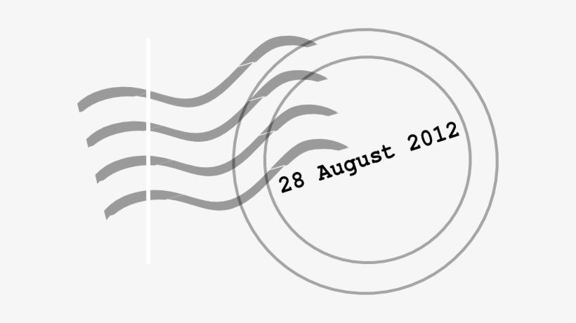Clip Royalty Free Stock Date Line Clip Art At Clker - Stamp Lines Png, transparent png download