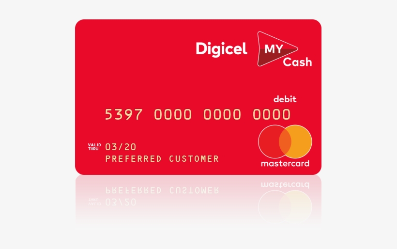 Great Offer From Digicel Prepaid Mastercard - My Cash Digicel, transparent png download