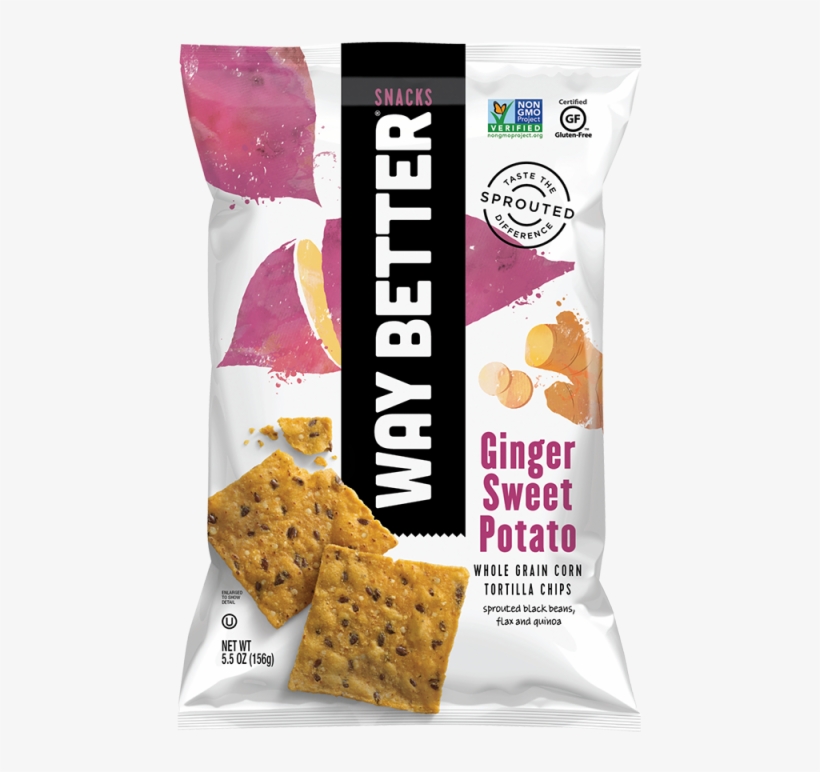 Ginger Sweet Potato - Way Better Chips, transparent png download
