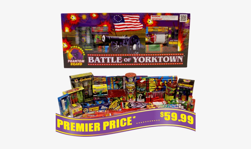 Battle Of Yorktown Fireworks Assortment - Battle Of Yorktown Assortment Phantom Fireworks, transparent png download