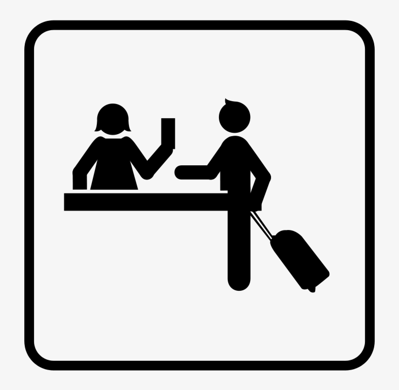 How To Set Use Flight Reception Clipart, transparent png download