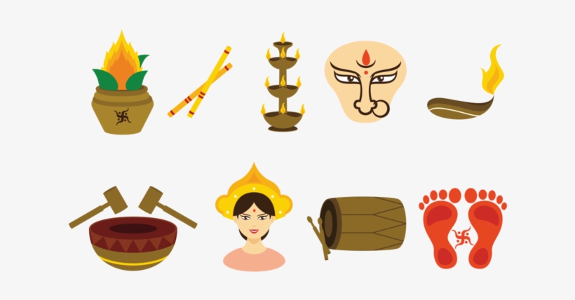 Navratri Png Image Background - Navratri Png, transparent png download