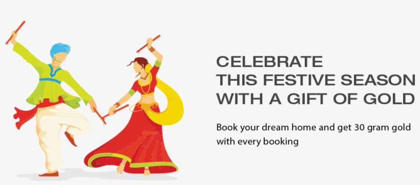 Navratri 021016 - Garba Vector, transparent png download