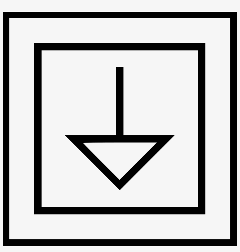 Arrow Design Down Download Pointer Comments - Icon, transparent png download