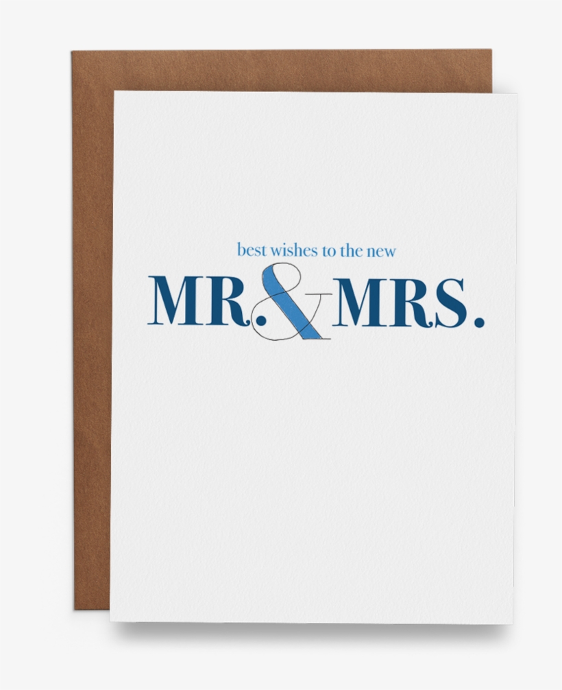 Best Wishes To The New Mr - Greeting Card, transparent png download
