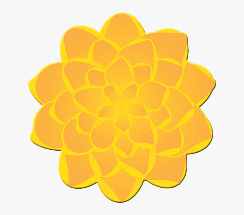 Marigold - Mexican Flower Clipart, transparent png download