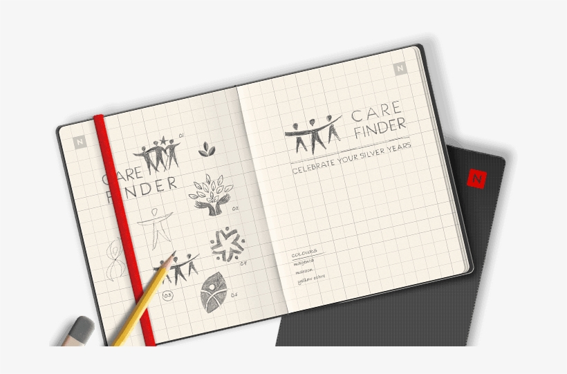 Creative Logo Design - Logo Design Notebook, transparent png download
