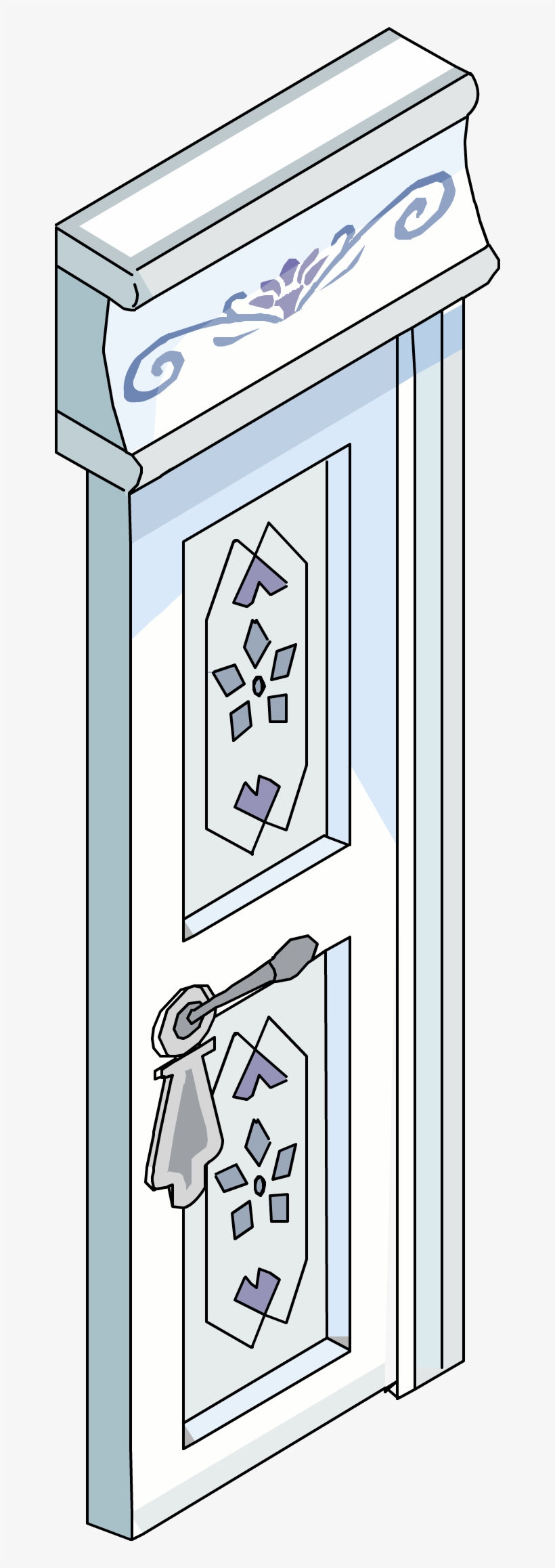 Right Princess Door Icon - Wiki, transparent png download