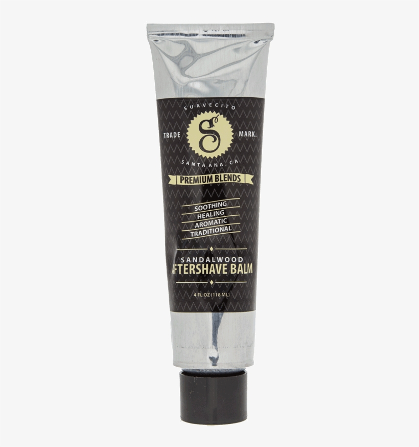 Premium Blends Sandalwood Aftershave Balm 4oz - Suavecito Eucalyptus & Tea Tree Shaving Cream 4oz, transparent png download