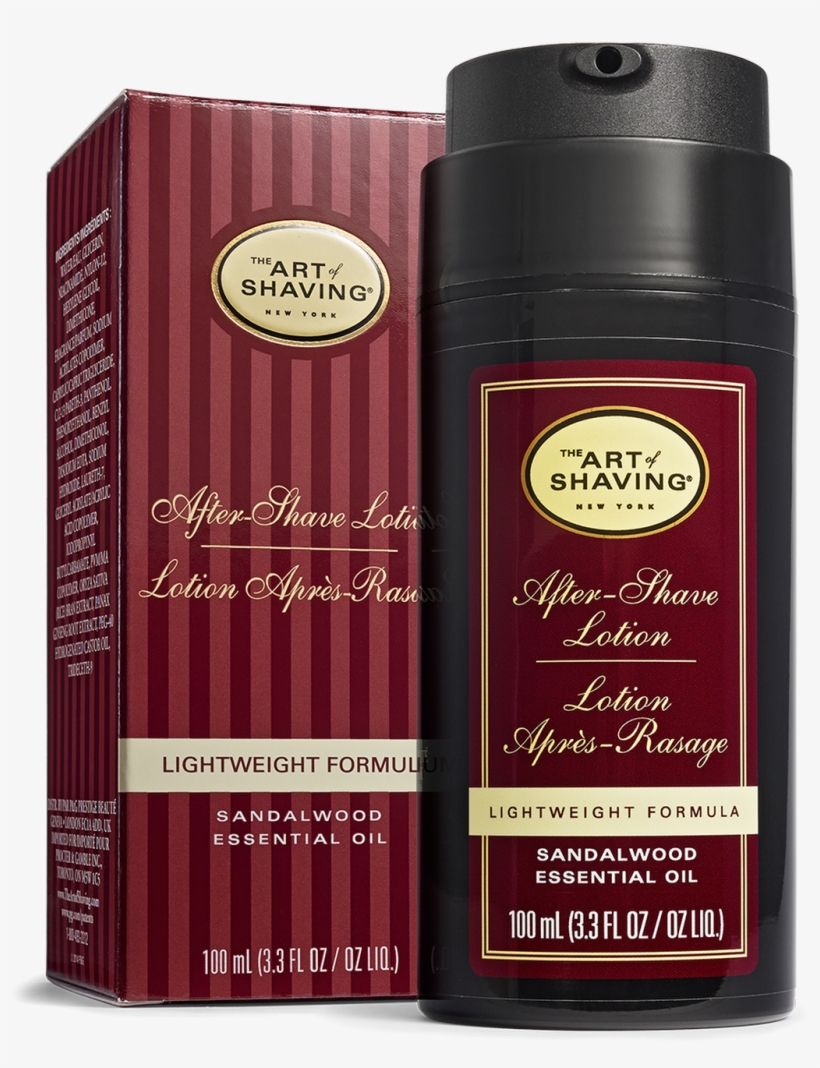 Art Of Shaving After Shave Lotion Sandalwood, 3.3 Oz, transparent png download