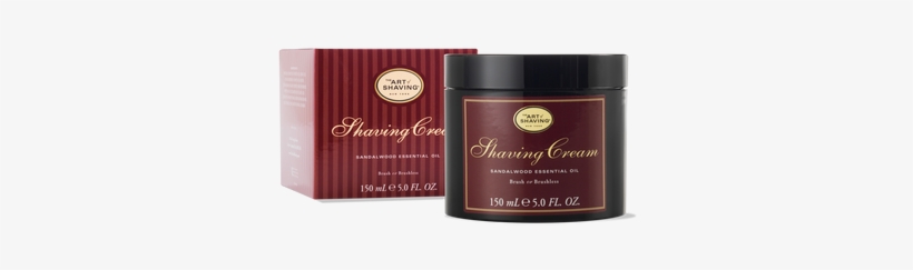 The Art Of Shaving Sandalwood Shaving Cream - Shaving Cream – Sandalwood Essential Oil – The Art, transparent png download