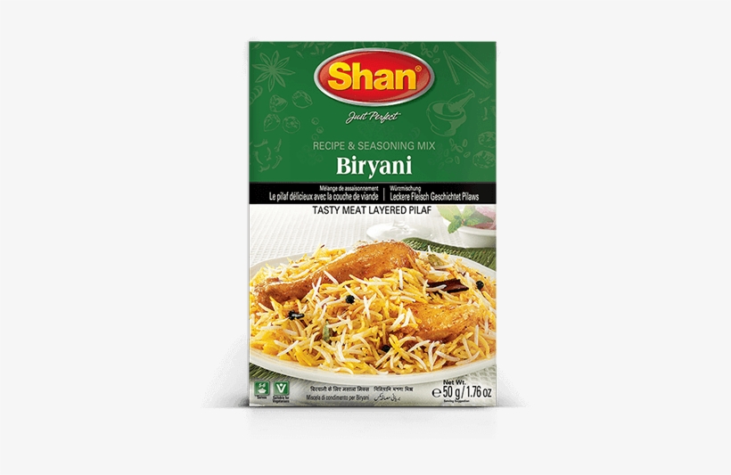 Shan Biryani Masala 50g, transparent png download