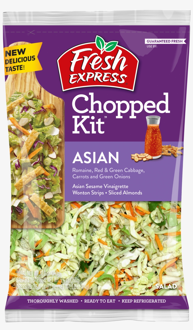 Asian Chopped Salad Kit, transparent png download