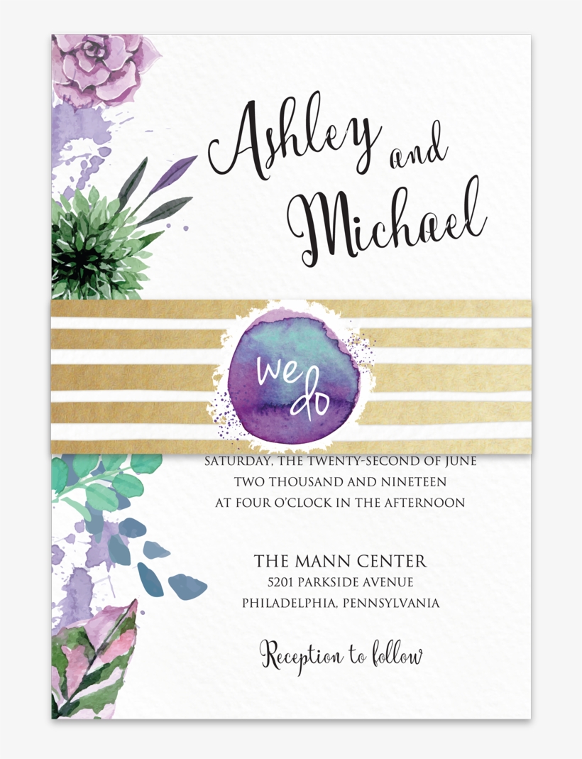 Response Card Jardin Response Card Jardin, Wedding - Invitación De Boda We Do, Cardnovel 39307, transparent png download
