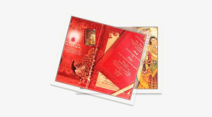 Hindu Wedding Cards - Christmas Card, transparent png download