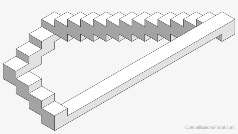 The Staircase Image - Illusion, transparent png download