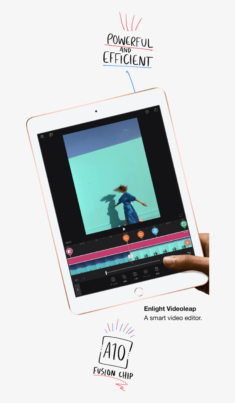 Enlight Videoleap A Smart Video Editor - Ipad 6 Generace, transparent png download