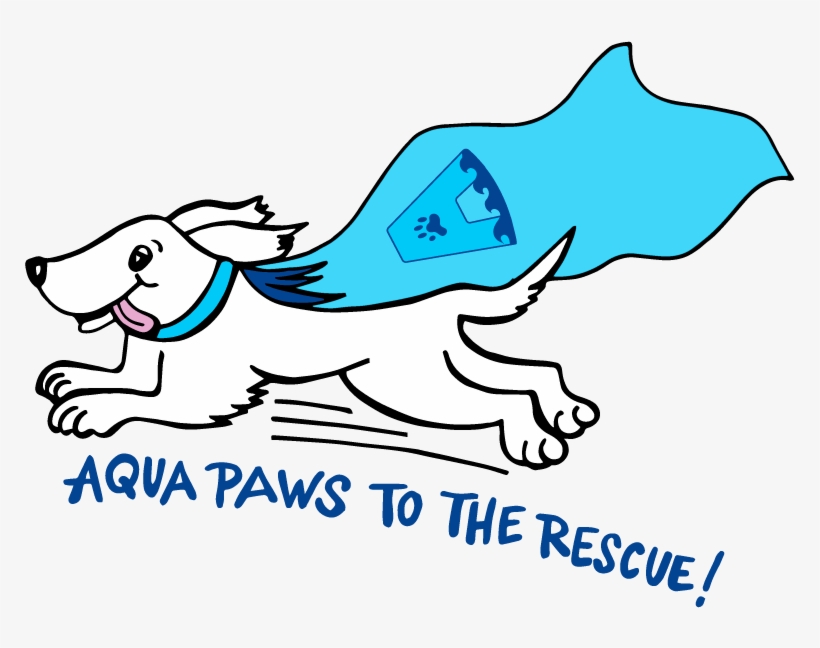 Aquapawscharacter - Portable Network Graphics, transparent png download