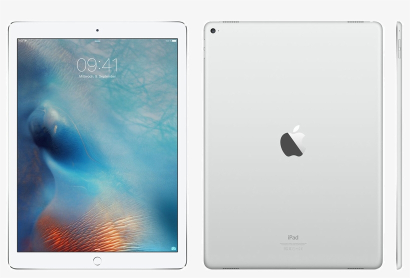 Apple Ipad Pro 12.9 Silver, transparent png download
