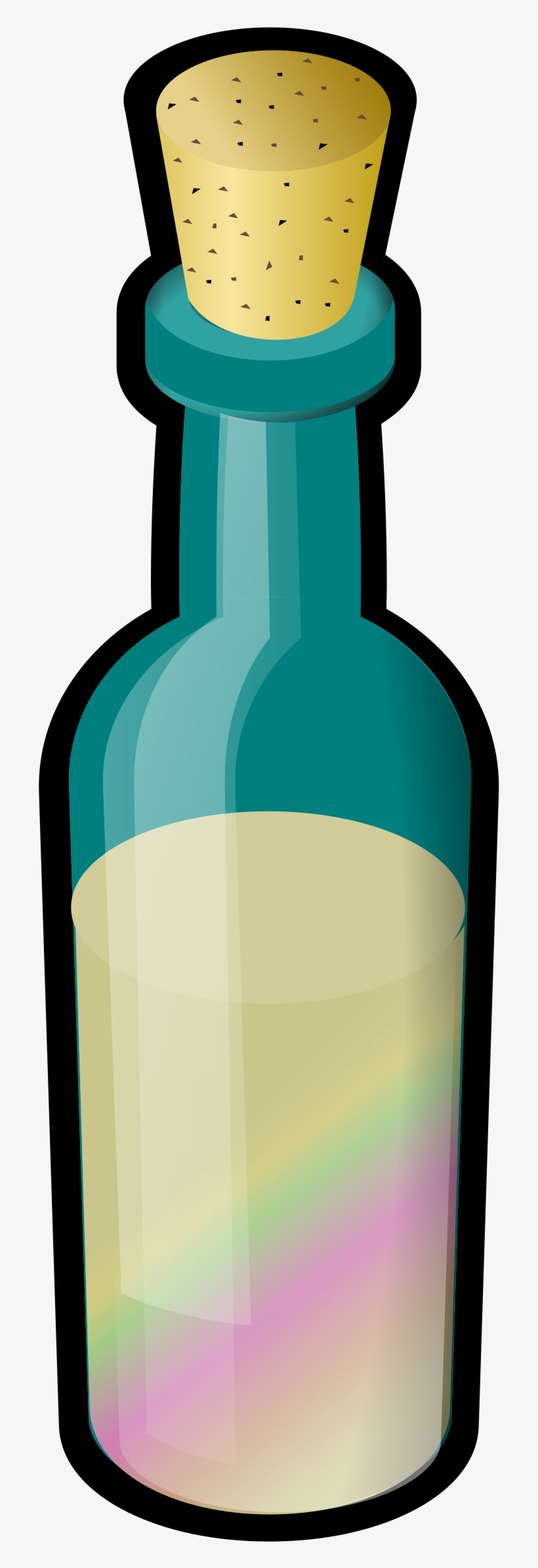 This Free Icons Png Design Of Bottle Of Colored Sand,, transparent png download