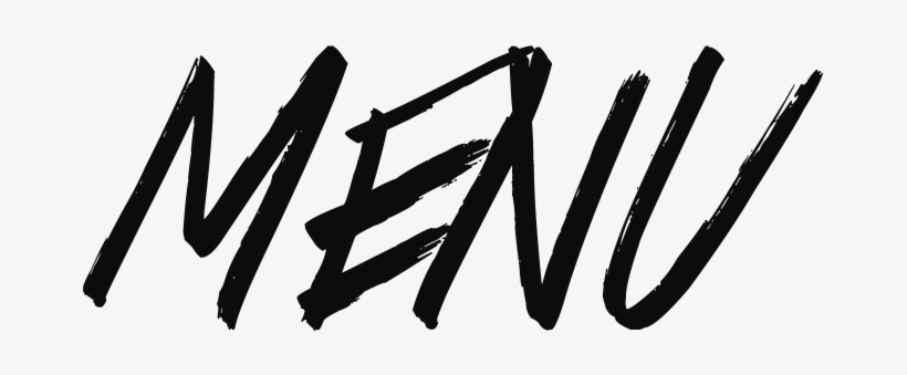 Menu W=800&h=600&crop=1 - Calligraphy, transparent png download