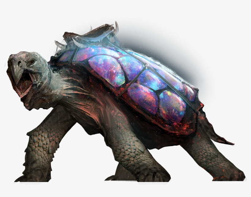 Shell Of The Ancients = Cosmic Turtle Ashes Of Creation - Tortoise, transparent png download
