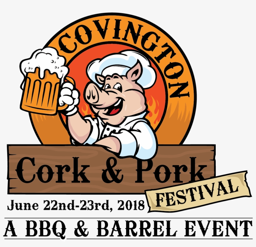 Cork And Pork Logo - Pork Logo, transparent png download