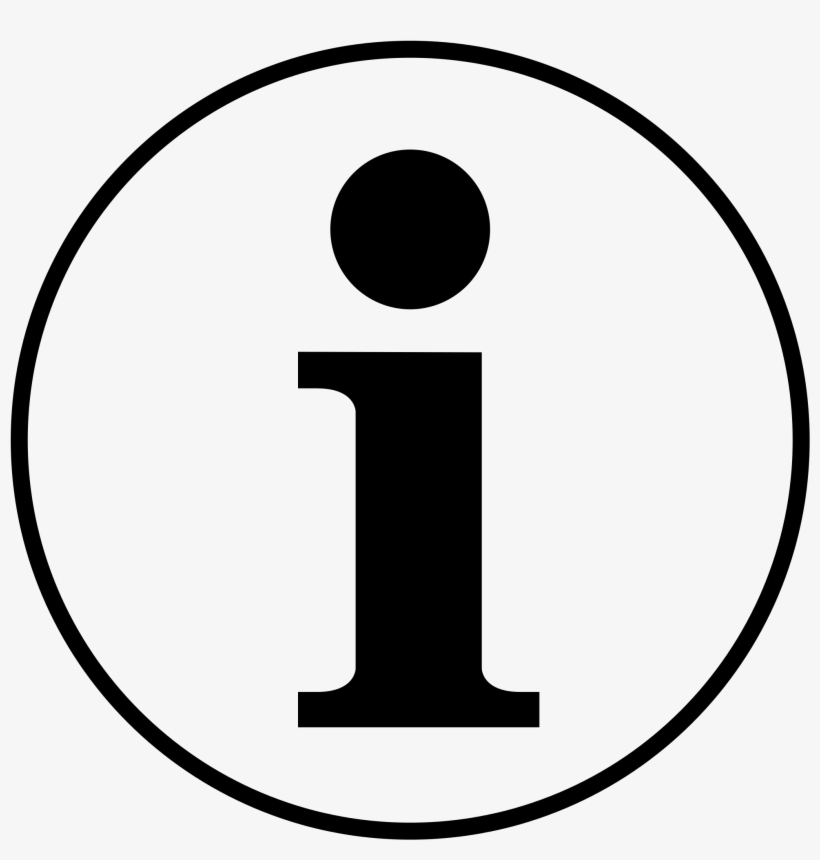 Open - Info Png, transparent png download