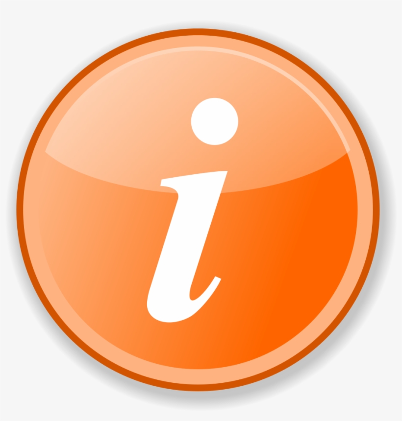 Information Orange - Svg - Information Orange, transparent png download