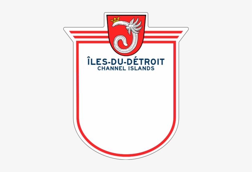 Channel Islands Route Marker - Ahlen Wappen, transparent png download