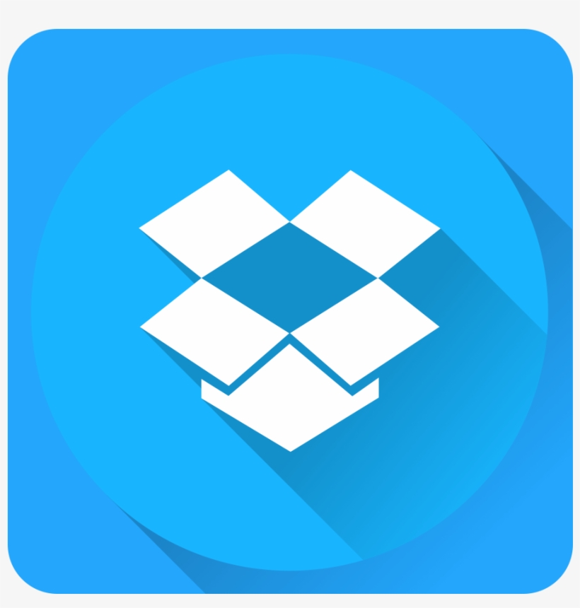 Dropbox Icon - Dropbox Icon Black And White, transparent png download