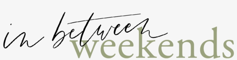 In Between Weekends - Marketing Personal, transparent png download
