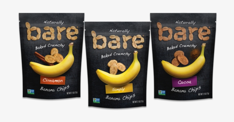 All Bare Snacks Are Non-gmo Project Verified And Free - Bare Chips, transparent png download